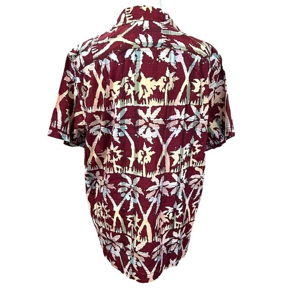 J. Crew Indian Madras Women's Blouse Made in India Sz.(M) Boho Beachy #J1320 - Picture 6 of 10